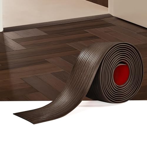 Bodentrennstreifen, Selbstklebender Bodenübergangsstreifen, Flache Trennstreifen für Fugenfliesen, Türschwellenrampe, Randleiste für den Übergang von Teppich zu Flie(Size:6m/19.7ft,Color:Black Walnut) Bodentrennstreifen, Selbstklebender Bodenübergangsstreifen, Flache Trennstreifen für Fugenfliesen, Türschwellenrampe, Randleiste für den Übergang von Teppich zu Flie(Size:6m/19.7ft,Color:Black Walnut) von GOUZIBHD