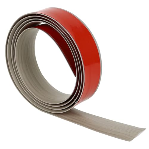 GOUZIBHD Ausgleichsprofil,Teppichschwellenübergang,Boden-Übergangsstreifen,Flache Trennleiste,Übergangsprofil Selbstklebend für Türen und Rollstuhlzugang(Size:1m,7.6cm) von GOUZIBHD