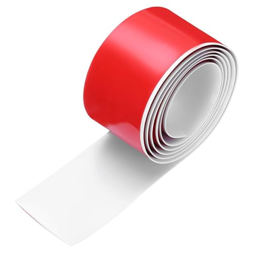GOUZIBHD PVC Boden-Übergangsstreifen, Selbstklebende Laminatkantenleiste, Bodentrennleiste, Übergangsleiste für Teppich Fliesen, Teppichschwellenübergang für Türöffnungen(Size:13m/42.65ft) von GOUZIBHD