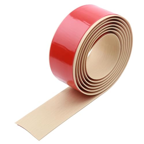 GOUZIBHD PVC-Nahtdeckprofil,Selbstklebende Übergangsleiste,Übergangsschiene,Übergangsprofil,Anpassungsprofil für Verbinden von Bodenlücken,Schwellen,Fliesen(Size:5m,4cm) von GOUZIBHD