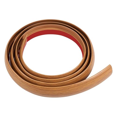 GOUZIBHD Selbstklebender Bodenübergang, Randleiste für den Übergang von Teppich zu Fliesen, Bodenübergangsleiste, PVC Boden-Übergangsstreifen, Türkantenleiste, Türschwelle(Size:7m/22.97ft) von GOUZIBHD