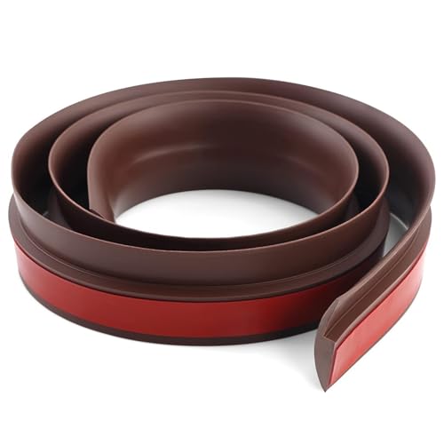 GOUZIBHD Teppichschwellenübergang,PVC Boden-Übergangsstreifen,Übergangsprofil Selbstklebend,Übergangsleiste für Verbinden von Bodenlücken,Teppich,Schwellenabdeckung(Size:2m/6.56ft) von GOUZIBHD