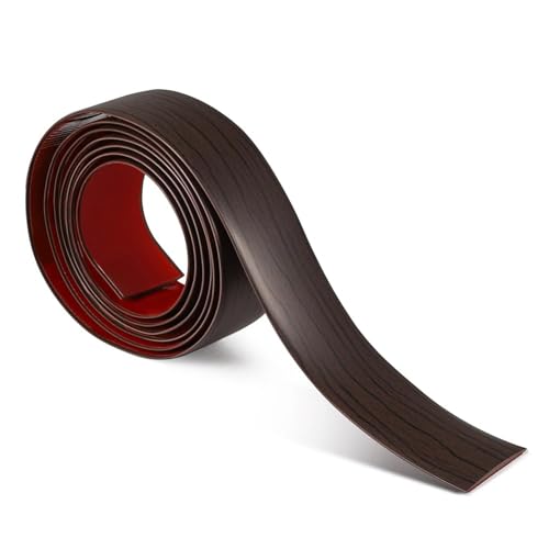 GOUZIBHD Türschwellenrampe für Den Wohnboden, Übergangsprofil Selbstklebend, Boden-Übergangsstreifen, Flache Trennleiste Aus PVC, Übergangskantenleiste Von Teppich zu Fliesen(Size:2m/6.56ft) von GOUZIBHD