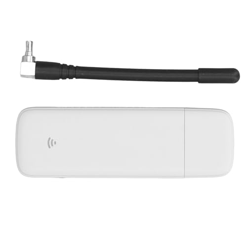 4G LTE USB WLAN, Modem Schnurloser Tragbarer WLAN-Hotspot mit Abnehmbarer Externer Antenne, Plug-and-Play10 Geräte Unterstützter WLAN-Router mit SIM-Kartensteckplatz, von GOWENIC