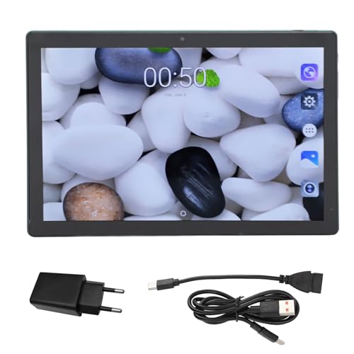 GOWENIC 10,1-Zoll-Tablet, 2,0 GHz Octa-Core-CPU, 2630 X 1640 Auflösung, 6 GB 128 GB, 8000 MAh Wi-Fi BT-Tablet mit Dual-Kamera für Einen Droid 13 (EU-Stecker) von GOWENIC