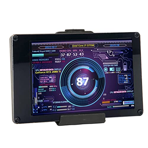 GOWENIC 3,5 Zoll Computer Temperaturmonitor, IPS USB Bildschirm für PC CPU RAM HDD Datenmonitor, Unterstützt Internetgeschwindigkeit, Datum, Uhrzeit, Lautstärke, GOWENIC 3,5 Zoll Computer Temperaturmonitor, IPS USB Bildschirm für PC CPU RAM HDD Datenmonitor, Unterstützt Internetgeschwindigkeit, Datum, Uhrzeit, Lautstärke, von GOWENIC
