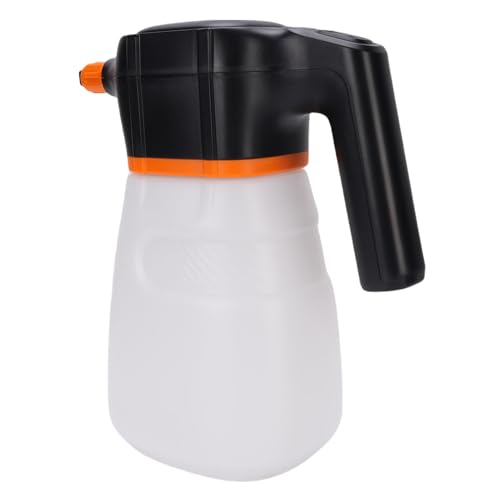 GOWENIC Elektrisches Schaumsprühgerät, Hochdruck mit Seife -Sprühgerät 6000 -mAh Batterie für Gartenwässerungen (White) von GOWENIC