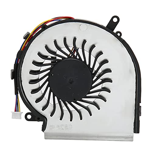 GOWENIC GPU-CPU-Lüfter, Laptop-Lüfter für MSI GE72VR GP72VR GP72MVR, 4-poliger ABS-Aluminiumlegierungs-Lüfter, Einfach Austauschbar, Einfach zu Bedienen und zu Verwenden (CPU-Lüfter) von GOWENIC