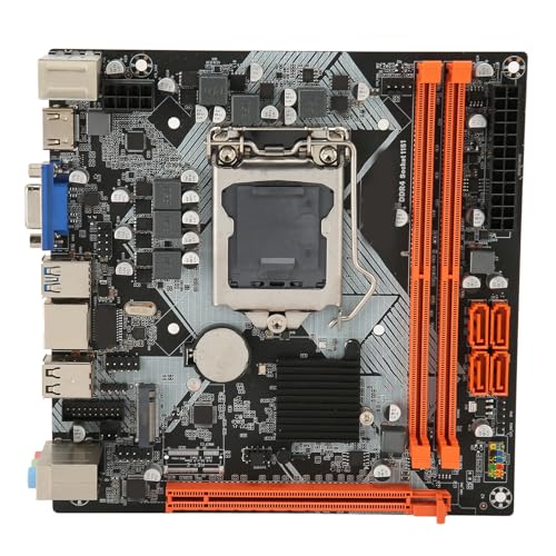 ITX H110 Motherboard, LGA1151 DDR4 Unterstützung 32 GB, SATA3.0 Schnittstelle, M.2 32 GB/s-Übertragung mit Vollfestkondensatoren, Multi Schnittstelle von GOWENIC
