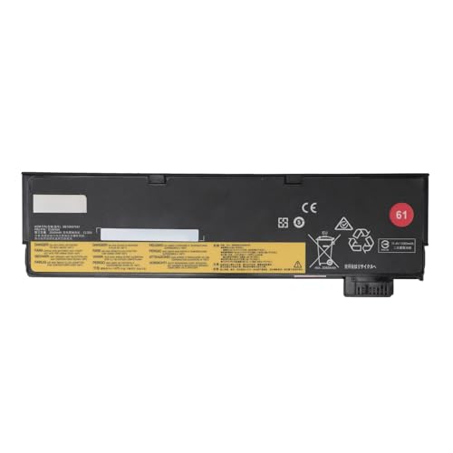 GOWENIC Laptop-Akku-Ersatz für ThinkPad T470 T570 P51S A475 T480 Laptop-Computer, 2060 MAh 48 Wh, für Laptop von GOWENIC