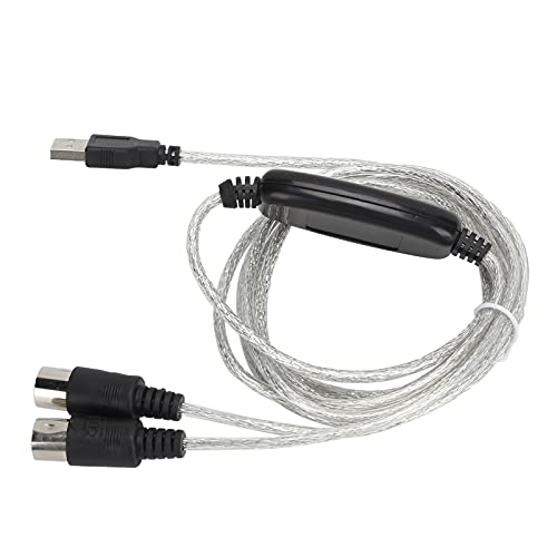 GOWENIC MIDI -to -USB Kabel, MIDI Kabel, das Im Fahrer Anti Oxidations LED Indikator für die Verbindung Elektronischer Musikinstrumente Angeschlossen Ist von GOWENIC