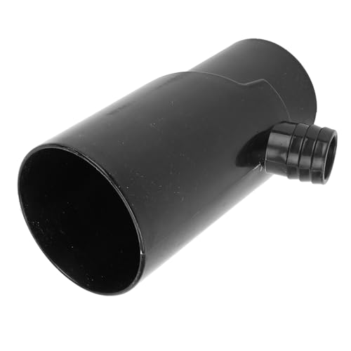 GOWENIC Regenwasserdauer, Wiederverwendbare Effiziente Regenwassersammelsystem Mehrzweck 8 cm Rund für die Bewässerung (Black) von GOWENIC