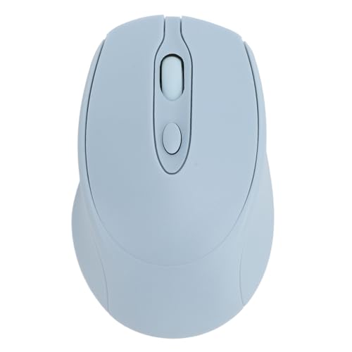 GOWENIC Schnurlose Maus, Computermaus für PC mit USB-Empfänger, 800 DPI, 1200 DPI, 1600 DPI Einstellbare DPI, Leise Wiederaufladbare Maus für Telefon, Laptop, PC (Blue) von GOWENIC