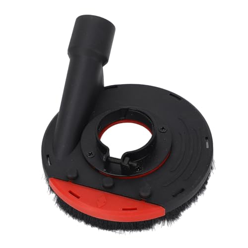 GOWENIC Winkelschleifer Schleifstaubabdecke, Winkelmühle Staubabdeckungsabdeckung Leicht zu Bedienen für 100 115 Winkelschleife (B-100H rot schwarz) von GOWENIC