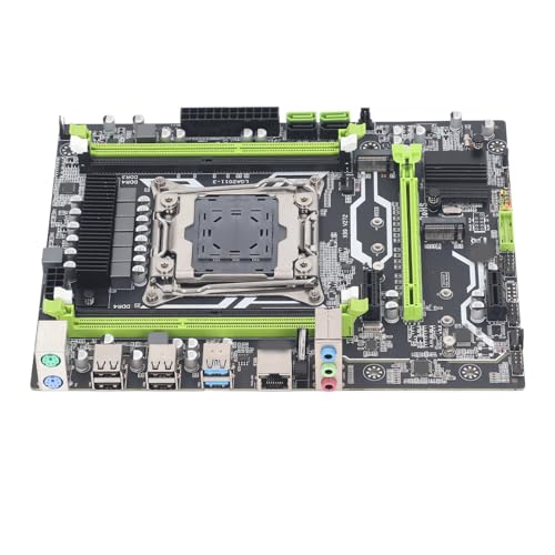 X99 V2 Motherboard, 2 DDR3 2 DDR4 Desktop-Computer-Motherboard mit M.2-Unterstützung, D3-D4-Speicher, LGA 2011 V3V4 Computer-Gaming-Mainboard mit 2 USB 3.0-Anschlüssen und 2 SATA X99 V2 Motherboard, 2 DDR3 2 DDR4 Desktop-Computer-Motherboard mit M.2-Unterstützung, D3-D4-Speicher, LGA 2011 V3V4 Computer-Gaming-Mainboard mit 2 USB 3.0-Anschlüssen und 2 SATA von GOWENIC