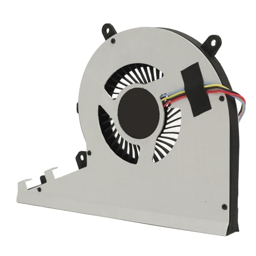 Laptop-CPU-Lüfter, Aluminiumlegierung, ABS, 4-polig, Ersatz-CPU-Lüfter für Envy 17 AE 17T AE 17 AE100 17T AE100 17 AE143NG 17M AE111DX Touch 925461 001 925478 001 von GOWENIC