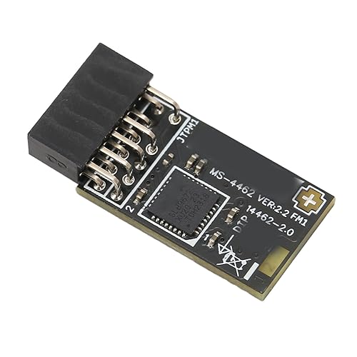 GOWENIC TPM 2.0 Modul, TPM SPI Modul 12 Pin Verschlüsselungs Sicherheitsmodul mit SLB 9672, für Motherboard, für 10 11 GOWENIC TPM 2.0 Modul, TPM SPI Modul 12 Pin Verschlüsselungs Sicherheitsmodul mit SLB 9672, für Motherboard, für 10 11 von GOWENIC