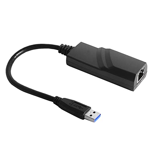 GOWENIC USB-zu-Ethernet-Adapter, 10/100/1000Mbps-Gigabit-Ethernet-Internetadapter, Tragbarer USB3.0-zu-RJ45-Netzwerk-Ethernet-Adapter für Windows, für Linux GOWENIC USB-zu-Ethernet-Adapter, 10/100/1000Mbps-Gigabit-Ethernet-Internetadapter, Tragbarer USB3.0-zu-RJ45-Netzwerk-Ethernet-Adapter für Windows, für Linux von GOWENIC
