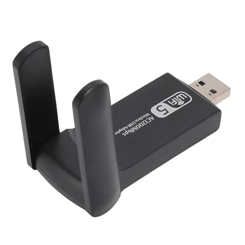 USB3.0 Schnurloser WLAN-Adapter, AC 1200 Mbit/s, Dualband 2,4 GHz 5 GHz, Dual 5Dbi Antenne WLAN-Netzwerkadapter für 11 10 für OS X für Linux von GOWENIC