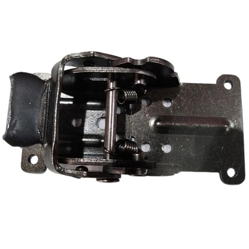GOXQIT 2PC 0-90-180 Grad Selbstsichernde Klappscharnier Tischbein Klappmöbelscharnier für Tisch(Black) von GOXQIT