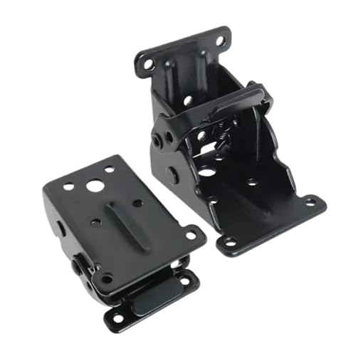 GOXQIT 4 stücke Eisen Klapp Unterstützung Rahmen Selbst-Locking Scharnier Tisch Armaturen Und Zwickel Klapp Beine Hardware Werkzeug Einstellbare Stecker für Tisch von GOXQIT