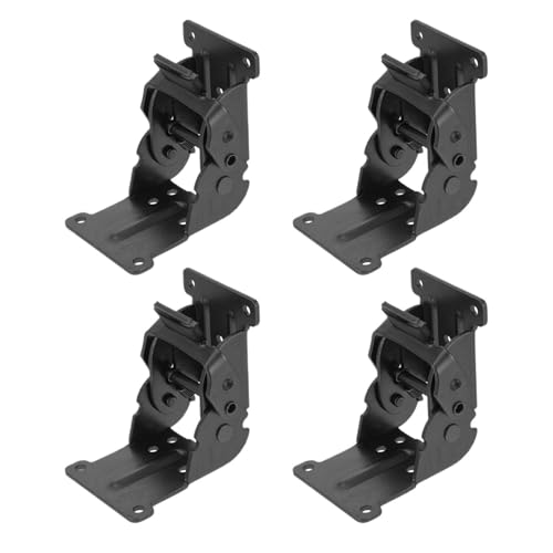 GOXQIT 4 stücke Klappscharnier 180 Grad Verriegelung Heavy Duty Stahl Möbel Hardware Faltbare Stuhl Bein Klammern Tisch Unterstützt für Tisch von GOXQIT
