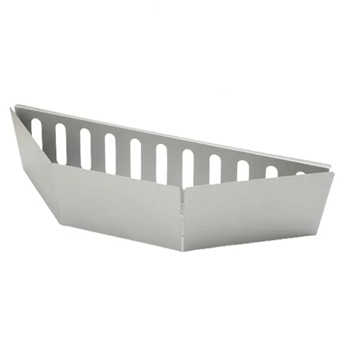 GOXQIT Kohlekörbe Kapazität Holzkohlekorb Outdoor BBQ Grill Holzkohlekorb Set for gleichmäßige Wärmeverteilung Grillzubehör for Camping FüR Hitze(06mm 1pc) von GOXQIT