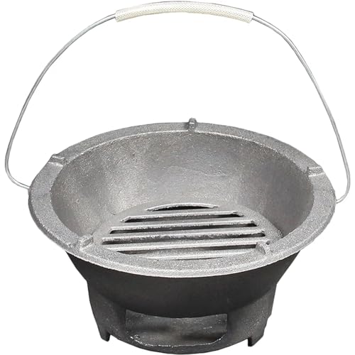 GOXQIT Kohlekörbe Outdoor Holzkohle Herd Korb Kochen Backen Rack Grill Werkzeug Wiederverwendbare Grill Versorgung Camping FüR Hitze von GOXQIT