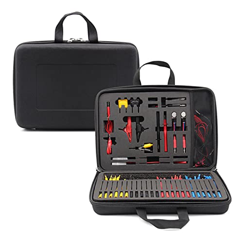 Messkabel 92-teiliges Multimeterkabel-Kit Kabel Elektriker-Messkabel-Kit Professionelle Auto-Motor-Reparaturwerkzeuge mit austauschbarem Präzisionssonden-Set Messkabel 92-teiliges Multimeterkabel-Kit Kabel Elektriker-Messkabel-Kit Professionelle Auto-Motor-Reparaturwerkzeuge mit austauschbarem Präzisionssonden-Set von GOYERRNES
