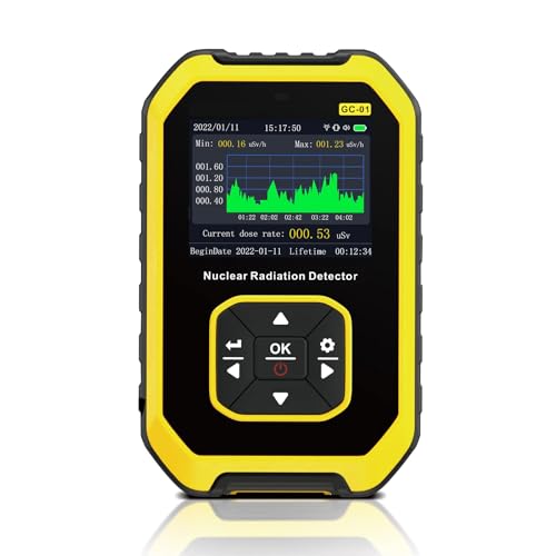 Geigerzähler Radioaktivität,Emf-messgeräte Radioaktivität Messgerät Erkennen Sie Röntgen-, Y- und ß-Strahlen LCD-Anzeige 5 Maßeinheiten Geigerzähler Radioaktivität,Emf-messgeräte Radioaktivität Messgerät Erkennen Sie Röntgen-, Y- und ß-Strahlen LCD-Anzeige 5 Maßeinheiten von GOYERRNES
