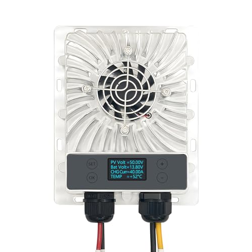 GOYERRNES MPPT-Solarregler Photovoltaik MPPT-Solarladeregler, 12 V/24 V, Solarpanel,intelligenter Regler mit einstellbarem LCD-Display, GOYERRNES MPPT-Solarregler Photovoltaik MPPT-Solarladeregler, 12 V/24 V, Solarpanel,intelligenter Regler mit einstellbarem LCD-Display, von GOYERRNES