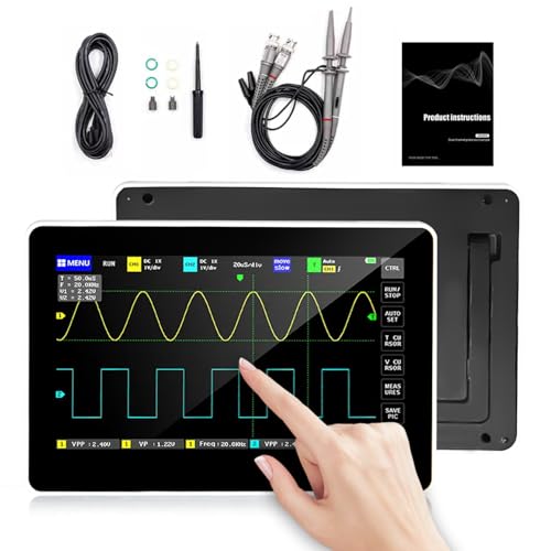 Oszilloskop Multimeter Digitales Handheld Oszilloskop 1013D 2 Kanal 100MHz Bandbreite,LCD Touch Screen,1GSa/s Abtastrate, 1GB Speicher Oscilloscope Oszilloskop Multimeter Digitales Handheld Oszilloskop 1013D 2 Kanal 100MHz Bandbreite,LCD Touch Screen,1GSa/s Abtastrate, 1GB Speicher Oscilloscope von GOYERRNES
