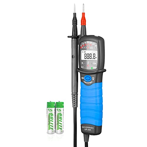 Spannungsprüfer Digital Voltage Meter Voltmeter Spannung Tester 12V~690V AC/DC misst Spannung, Durchgangsprüfer, Phasenprüfer Phasenfolge Messung,mit stromfinder, Lampenlicht, akustischen LED-Alarmen Spannungsprüfer Digital Voltage Meter Voltmeter Spannung Tester 12V~690V AC/DC misst Spannung, Durchgangsprüfer, Phasenprüfer Phasenfolge Messung,mit stromfinder, Lampenlicht, akustischen LED-Alarmen von GOYERRNES