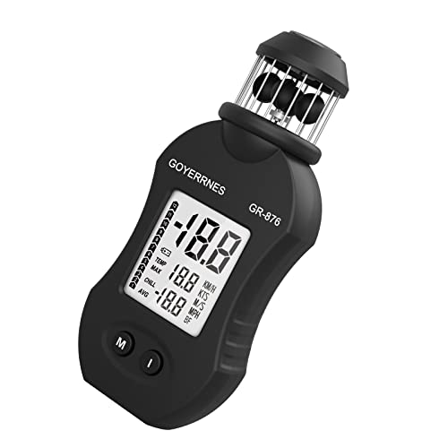 Windmesser Digitales Anemometer GR-876 Handwindmessgerät 0.7~42m/s Taschenanemometer Luftgeschwindigkeitsmesser mit Kompass Windgeschwindigkeitsmesser zur Messung der Windgeschwindigkeit Unterstützung Windmesser Digitales Anemometer GR-876 Handwindmessgerät 0.7~42m/s Taschenanemometer Luftgeschwindigkeitsmesser mit Kompass Windgeschwindigkeitsmesser zur Messung der Windgeschwindigkeit Unterstützung von GOYERRNES