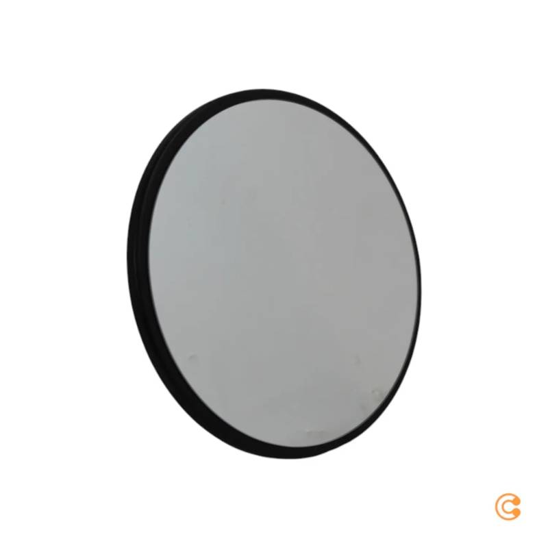 B-Ware Gozos Spiegel Wandspiegel Obejo Spiegel Rund Montagematerial 47x47x3 Cm Schwarz B-Ware Gozos Spiegel Wandspiegel Obejo Spiegel Rund Montagematerial 47x47x3 Cm Schwarz von GOZOS