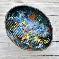 Wildflower Ovale Obstschale Wildflower Ovale Obstschale von GOceramics