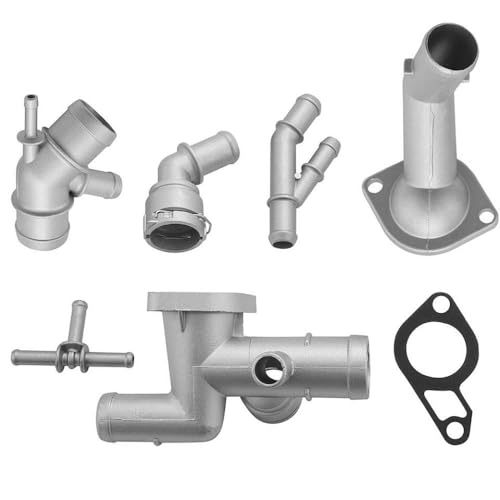 7pcs Aluminium Motor Kühlmittelschlauchanschluss kompatibel mit MK4 1,8T -Modellen von 2000 bis 2005 7pcs Aluminium Motor Kühlmittelschlauchanschluss kompatibel mit MK4 1,8T -Modellen von 2000 bis 2005 von GOexcscqc