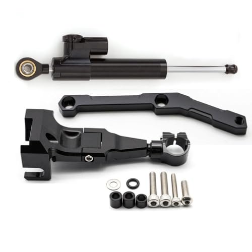 Stabilisator für Lenkschalter Stabilisator Montage Bracket Support Kit kompatibel mit MT-09 FZ09 MT09 Modelle 2013 2014 2015 2017 2018 2019 2020(E) von GOexcscqc
