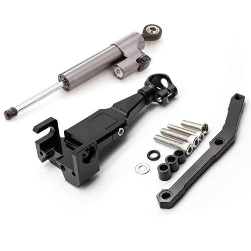 Stabilisator für Lenkschalter Stabilisator Montage Bracket Support Kit kompatibel mit MT-09 FZ09 MT09 Modelle 2013 2014 2015 2017 2018 2019 2020(ICH) von GOexcscqc
