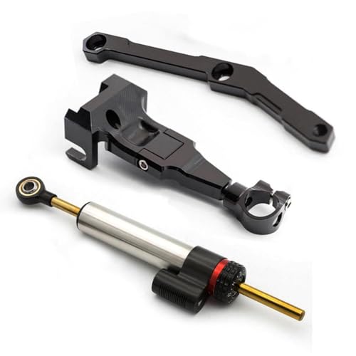Stabilisator für Lenkschalter Stabilisator Montage Bracket Support Kit kompatibel mit MT-09 FZ09 MT09 Modelle 2013 2014 2015 2017 2018 2019 2020(K) von GOexcscqc