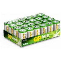 GP - Battery Super Alkaline 1,5V Halb-Taschenlampe c / 14A / LR14 Batterie (Packung 24 Stück) von GP
