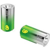 GP Batteries Super Baby (C)-Batterie Alkali-Mangan 1.5V 2St. von GP Batteries