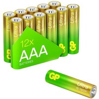 GP Batteries Ultra Micro (AAA)-Batterie Alkali-Mangan 1.5V 12St. von GP Batteries