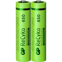 GP Batteries GPRCK65AAA554C2 Micro (AAA)-Akku NiMH 650 mAh 1.2V 2St. von GP Batteries