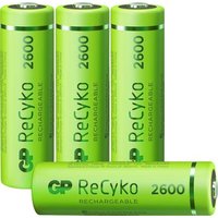 GP Batteries GPRCK260AA806C4 Mignon (AA)-Akku NiMH 2600 mAh 1.2V 4St. von GP Batteries