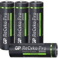 GP Batteries GPRCP200AA728C4 Mignon (AA)-Akku NiMH 2000 mAh 1.2V 4St. von GP Batteries