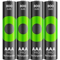 GP Batteries ReCyko Pro Micro (AAA)-Akku NiMH 800 mAh 1.2V 4St. von GP Batteries