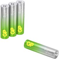 Gp Batteries - Super Micro (AAA)-Batterie Alkali-Mangan 1.5 v 4 St. von GP Batteries