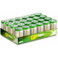 Battery Super Alkaline Batterie 1,5V Taschenlampe d / 13A / LR20 (Pack 24 Stück) - GP von GP