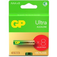Gp ultra alkaline batterie aaa lr03 8er pack 81 von GP Batteries